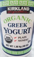 ORGANIC GREEK YOGURT Food Product Image