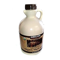 Kirkland Signature 100 Percent Maple Syrup, Dark Amber Food Product Image