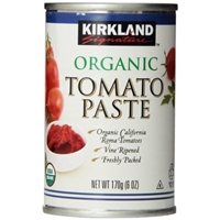 Kirkland Signature Organic Tomato Paste, 6oz cans, 12-Count : Tomatoes Produce Food Product Image