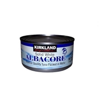 Solid White Albacore Superior Quality Tuna Packed in Water  7oz Cans - Pack of 3 Product Image