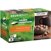 Green Mountain Coffee Hazelnut Decaf K-Cups Allergy and Ingredient