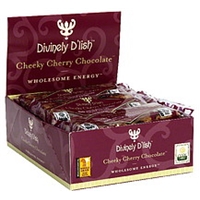 Divinely D'lish Granola Bars Cheeky Cherry Chocolate Food Product Image