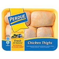 Perdue Fresh All Natural Chicken Thighs (5 per Pack) Product Image
