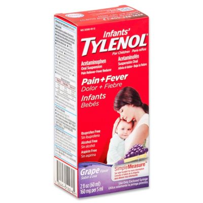 Tylenol Infants Oral Suspension, Grape Product Image