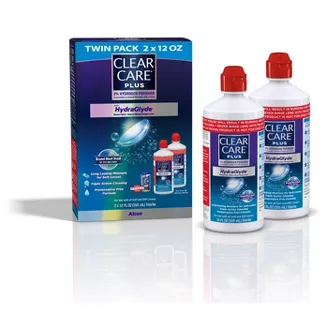 Clear Care Plus HydraGlyde Cleaning & Disinfecting Solution - 2 PK Product Image