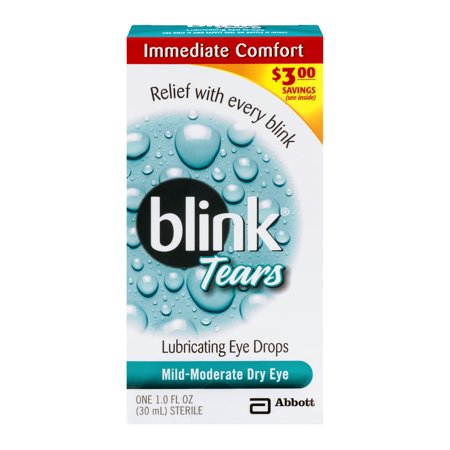 Blink Tears Lubricating Eye Drops Mild-Moderate Dry Eye Product Image