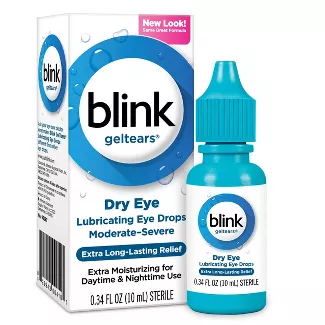 Blink Gel Tears Lubricating Eye Drops Moderate-Severe Dry Eye Product Image