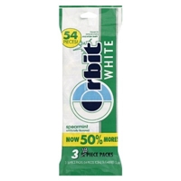 Orbit White Spearmint Sugarfree Gum, Multipack (3 packs total) Product Image