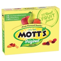 Mott's Assorted Fruit Snacks 10 ct Food Product Image