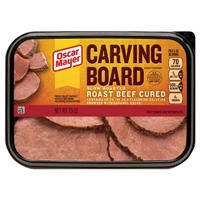 Oscar Mayer Carving Board Slow Roasted Roast Beef Cured 7 oz Food Product Image
