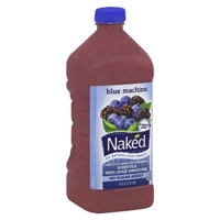 Calories in Naked Juice Boosted 100% Juice Smoothie - Blue Machine