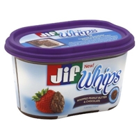 Jif Whips Chocolate Peanut Butter 15.9 oz Food Product Image