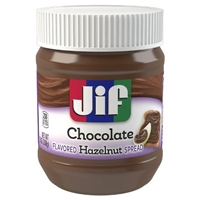 Jif Chocolate Hazelnut Spread 13oz Food Product Image