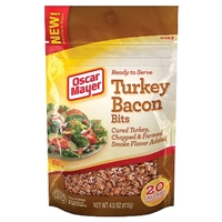 Oscar Mayer Turkey Bacon Bits 4 oz Food Product Image