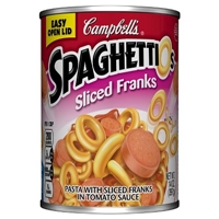Campbell's Franks SpaghettiOs Canned Pasta, 15.6 Oz.