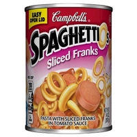 Campbell's SpaghettiO's with Sliced Franks 15.6oz Can