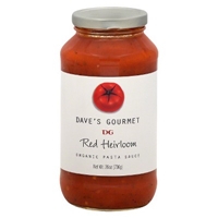 Dave's Gourmet Organic Red Heirloom Pasta Sauce 26 oz Product Image
