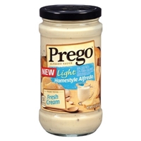 Prego Light Homestyle Alfredo Sauce 14.5 oz Food Product Image