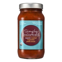 Organic Roasted Vegetable Pasta Sauce 24oz - Simply Balanced Food Product Image
