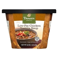 Panera Bread Low-Fat Chicken Tortilla Soup 16 oz Food Product Image