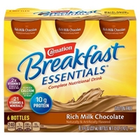 Carnation Breakfast Essentials Ready to Drink Rich Milk Chocolate 8 oz 6 count Product Image