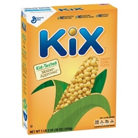 General Mills Kix Crispy Corn Puffs Family Size Cereal, 18 oz - Kroger