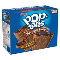 Kellogg's Pop-Tarts Frosted Chocolate Fudge Pastries 12 ct Food Product Image