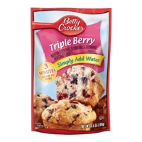 Betty Crocker Triple Berry Muffin Mix 6.5 oz Product Image