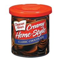 Duncan Hines Chocolate Frosting 16 oz Food Product Image