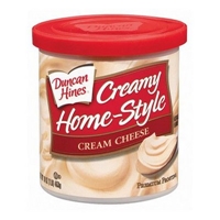 Duncan Hines Cream Cheese Frosting 16 oz. Food Product Image