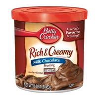 Betty Crocker Rich And Creamy Milk Chocolate Frosting 16 Oz Allergy And ...