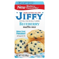 Jiffy Blueberry Muffin Mix 7 oz Food Product Image