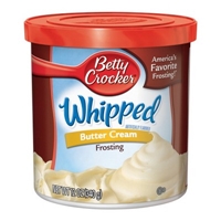 Betty Crocker Whipped Butter Cream Frosting 12-oz. Allergy And ...