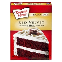 Duncan Hines Red Velvet Cake Mix 16.5 oz Product Image