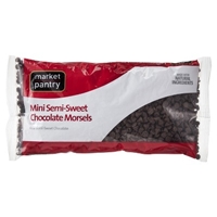 Semi-Sweet Mini Chocolate Chips 12oz - Market Pantry Food Product Image