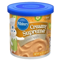 Pillsbury Caramel Apple Frosting 16oz Food Product Image