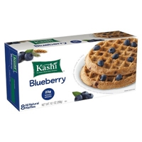 Kashi Whole Grain Blueberry Waffles 8 ct Food Product Image