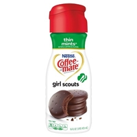 Coffee-Mate Girl Scout Thin Mints Creamer 16 oz Food Product Image