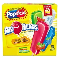 Popsicle Air Heads Ice Pops 18 ct Food Product Image