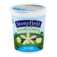 Stonyfield Farm Non-Fat French Vanilla Product Image