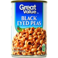 Great Value  Blackeye Peas, 15.5 Oz Food Product Image