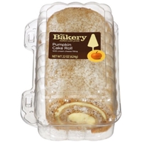 The Bakery at Walmart Pumpkin Cake Roll with Cream Cheese Filling, 22 oz Product Image