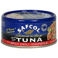 Safcol Tuna Chunk Light, With Spicy Chili (Chipotle) Product Image