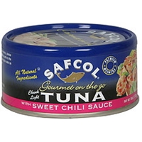 Safcol Tuna Chunk Lite, With Sweet Chili Sauce Food Product Image