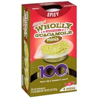 Wholly Guacamole Minis Spicy Hot - 4 CT Product Image
