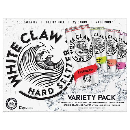 White Claw Hard Seltzer Variety Pack Food Product Image