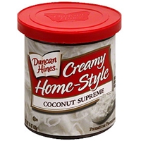 Duncan Hines Premium Frosting Coconut Supreme Product Image