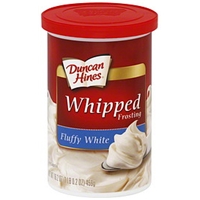 Duncan Hines Frosting Fluffy White Food Product Image