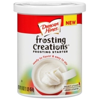 Duncan Hines Frosting Creations Frosting Starter Food Product Image