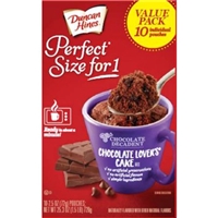 Duncan Hines Perfect Size for 1 Chocolate Lovers Cake Multipack 10 ct Product Image